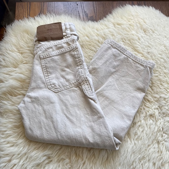 2 pc Zara Colored Denim Pants Size 7 - Picture 8 of 11